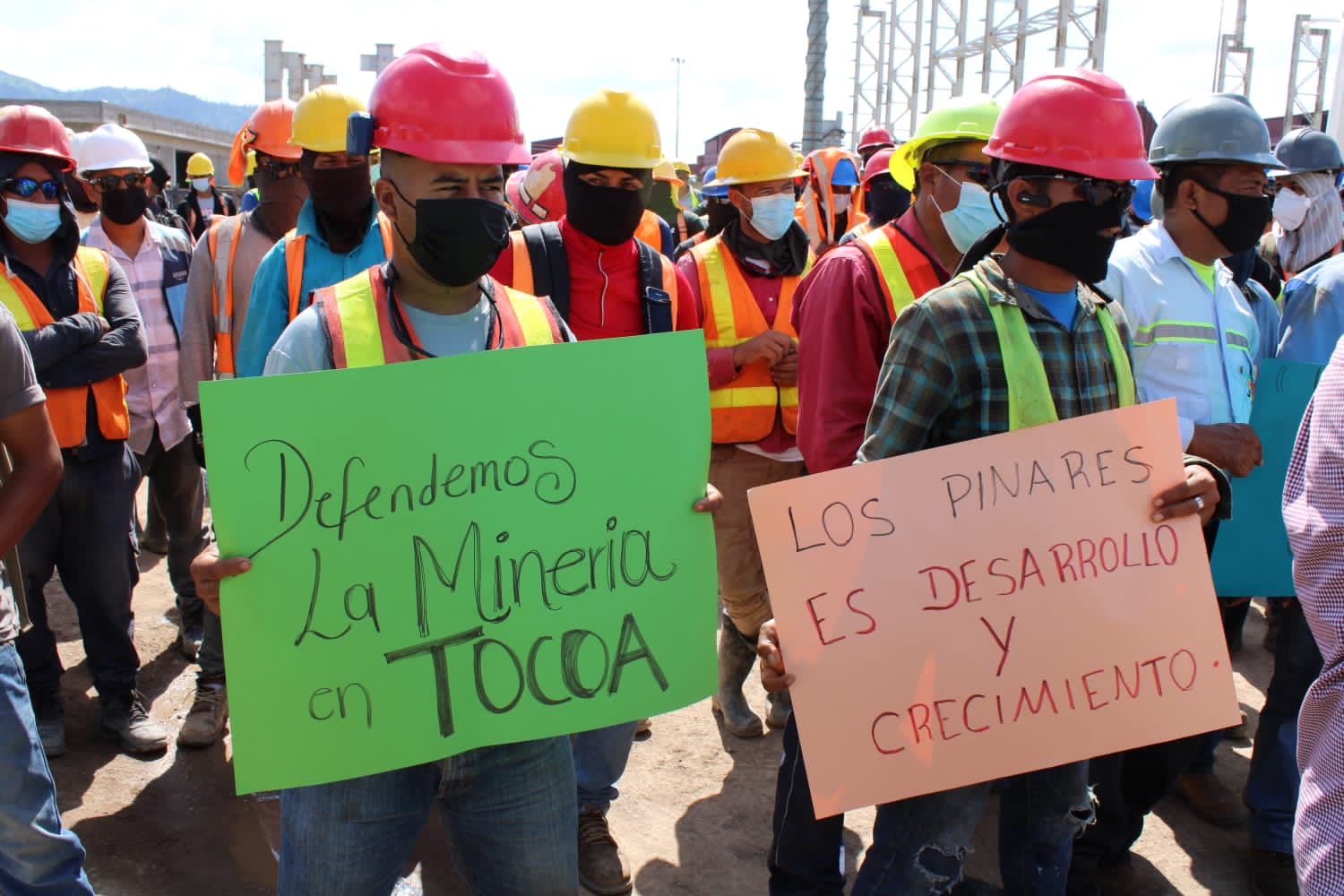 Comunidades de Tocoa y más de 800 trabajadores muestran masivo respaldo al proyecto de Inversiones «Los Pinares y Ecotek»