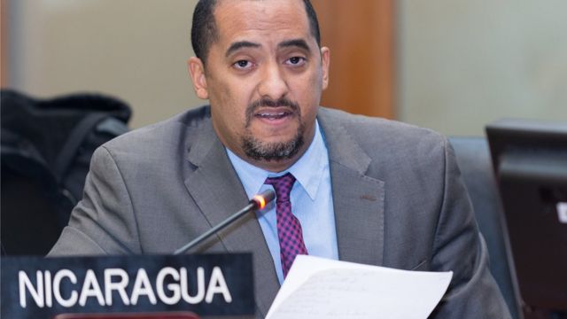 Embajador de Nicaragua ante la OEA, denunció que Gobierno de Ortega es una «dictadura» Embajador de Nicaragua ante la OEA, denunció que Gobierno de Ortega es una «dictadura»