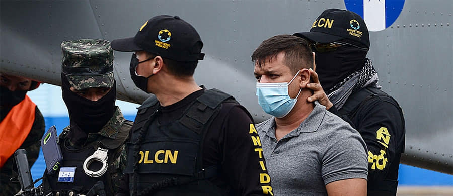 Llega a Honduras el avión de la DEA que trasladará a Oscar Fernando Santos, alias “Teto” Llega a Honduras el avión de la DEA que trasladará a Oscar Fernando Santos, alias “Teto”