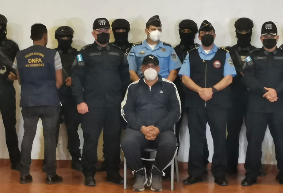 El extraditable y exjerarca policial «El Tigre» Bonilla,  permanecerá con arresto provisional en el cuartel Cobras