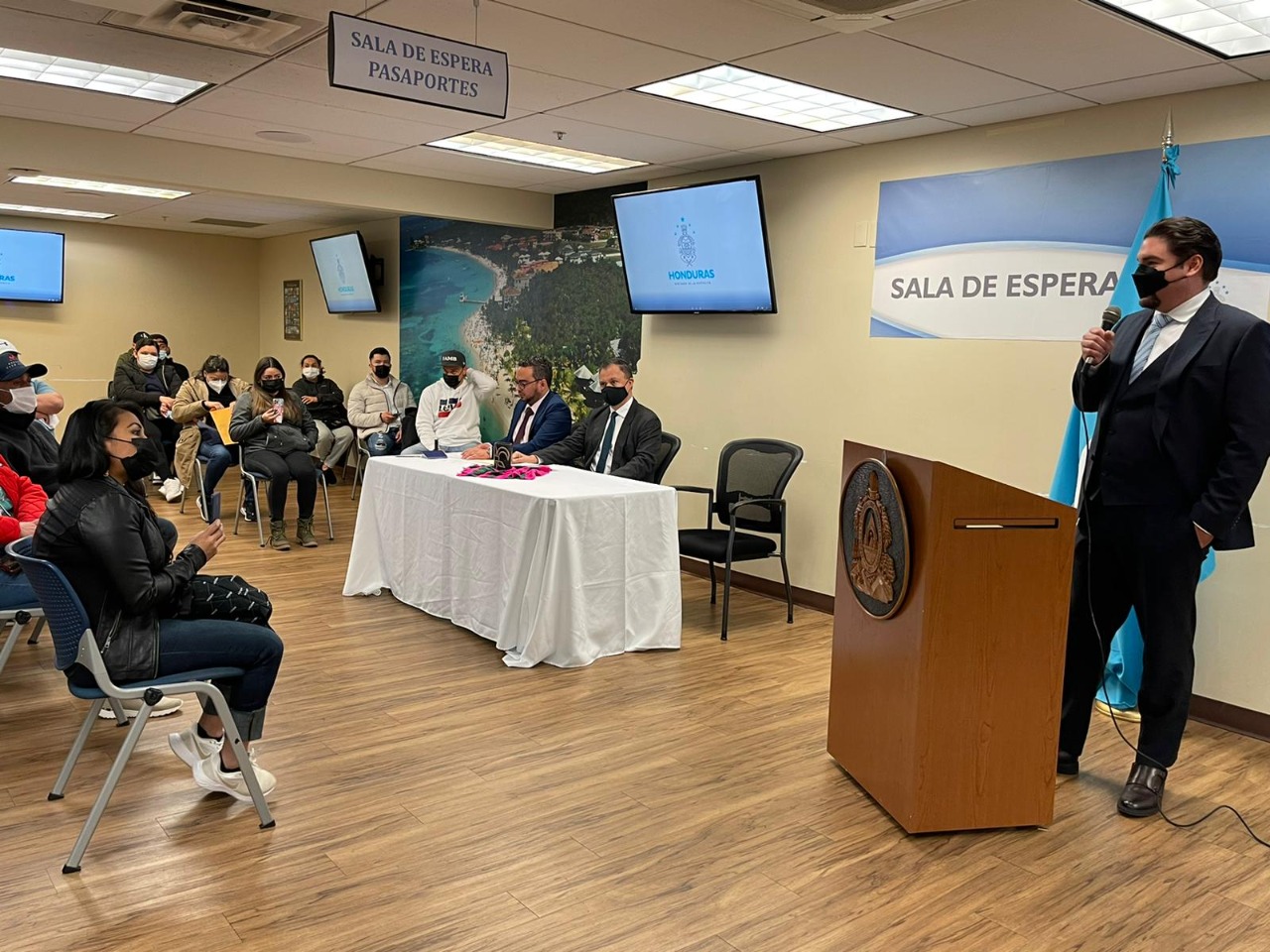 Cancillería realiza lanzamiento del pasaporte electrónico en Washington