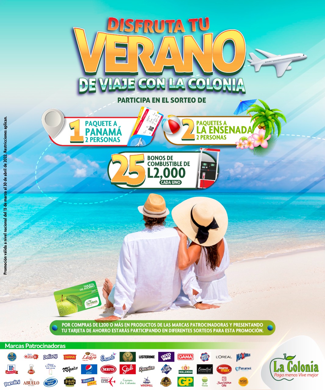 Disfruta tu verano de viaje con Supermercados La Colonia Disfruta tu verano de viaje con Supermercados La Colonia