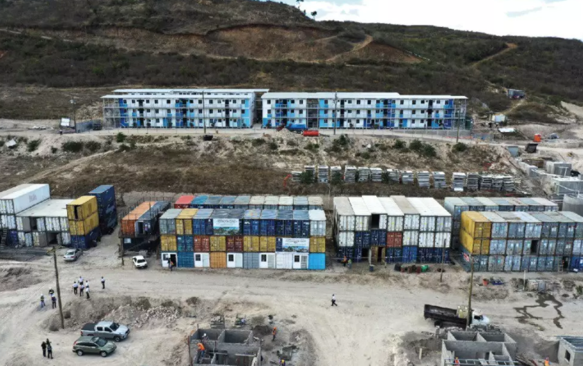 CNA presenta caso de corrupción en «casa contenedores» de Lomas del Diamante