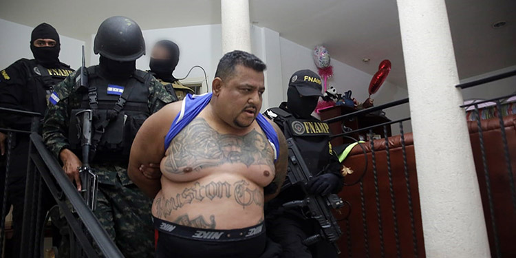 A juicio supuesto cabecilla de MS-13 «Cholo Houston»