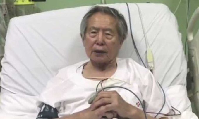 El expresidente peruano Fujimori deja la clínica y vuelve a prisión