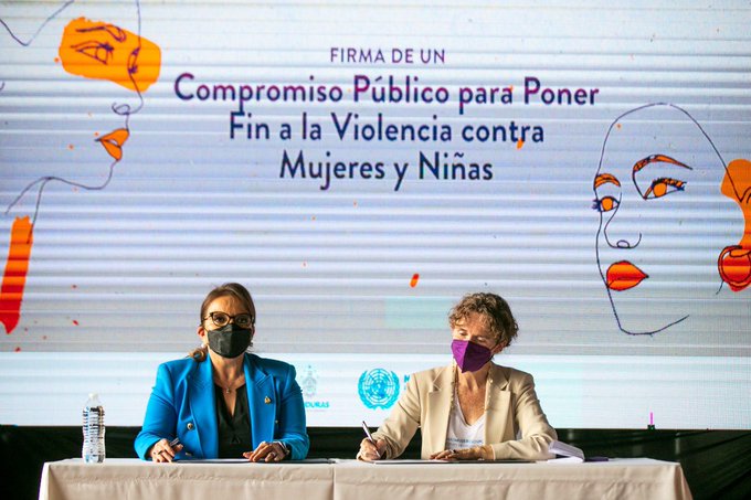 Honduras se compromete a prevenir y ponerle fin a la violencia contra las mujeres