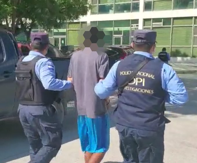 Capturan a presunto extorsionador de la 18 en la zona norte Capturan a presunto extorsionador de la 18 en la zona norte