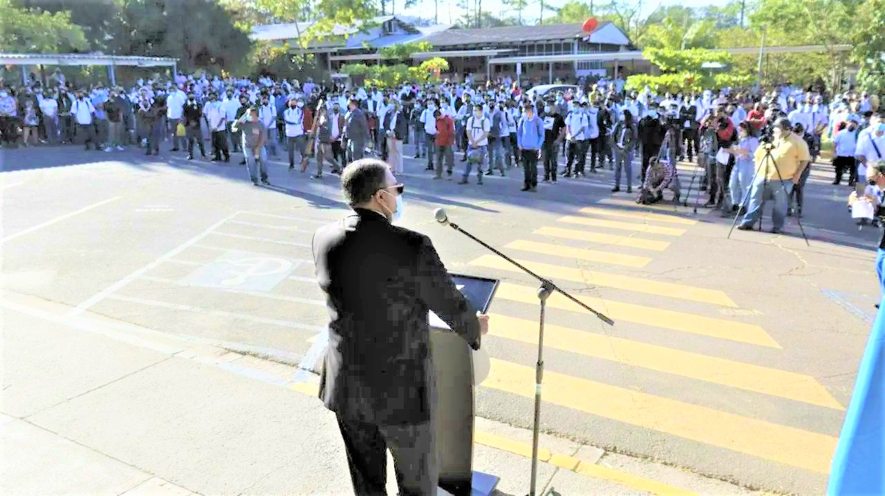 Inician clases presenciales en el INFOP tras dos años cerrado Inician clases presenciales en el INFOP tras dos años cerrado