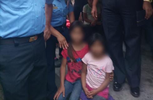 Recuperan niñas que estaban desaparecidas en Intibucá Recuperan niñas que estaban desaparecidas en Intibucá