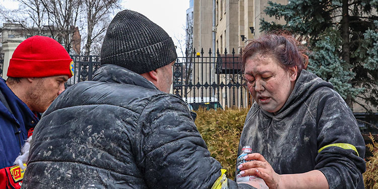 Bombardeo ruso en Járkov deja al menos 10 fallecidos y 35 heridos