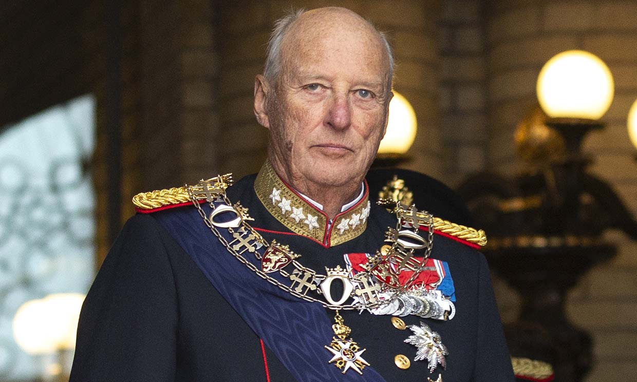 El rey Harald de Noruega da positivo a Covid-19