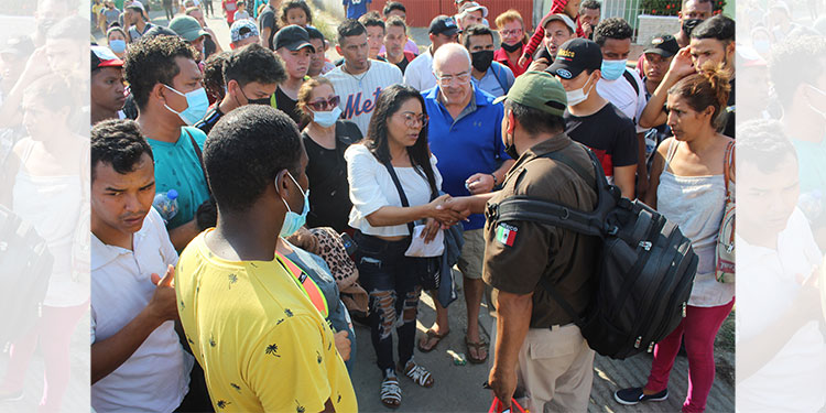 Migración de México suspende temporalmente servicios en fronteriza Tapachula Migración de México suspende temporalmente servicios en fronteriza Tapachula