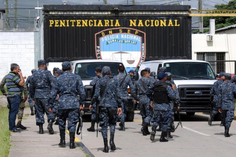 La Policía Nacional se encargará del sistema penitenciario en Honduras