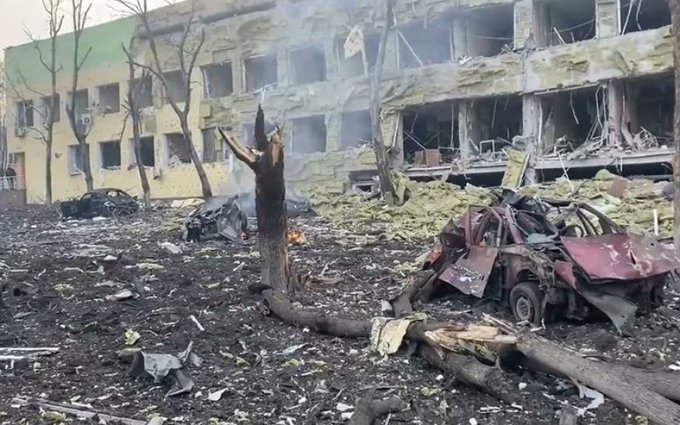 Ucrania denuncia ataque aéreo de Rusia en hospital infantil en Mariúpol