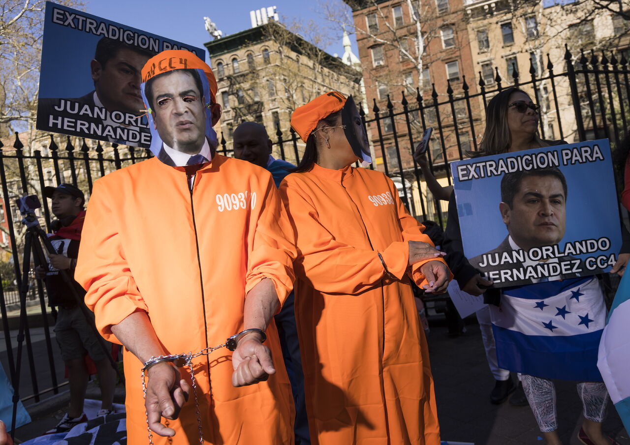 Proceso contra expresidente Juan Orlando Hernandez continuará el 10 de mayo Proceso contra expresidente Juan Orlando Hernandez continuará el 10 de mayo