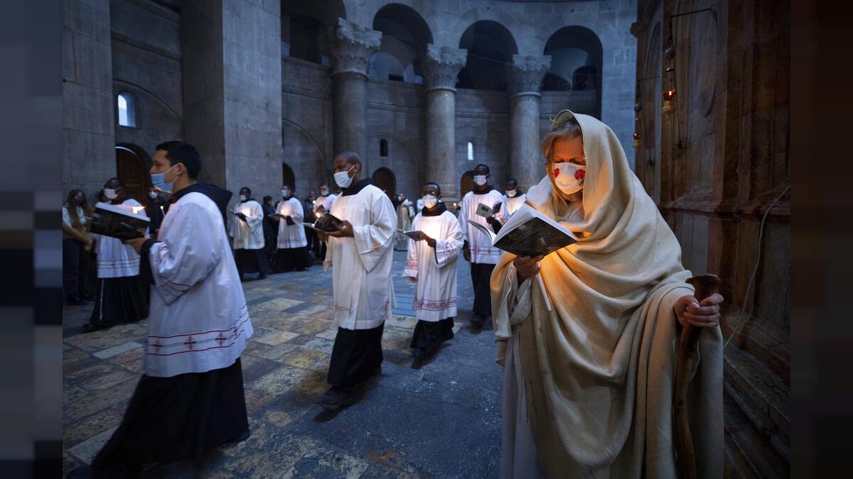 Jerusalén celebró el «Sábado de Gloria» con peregrinos y en relativa calma Jerusalén celebró el «Sábado de Gloria» con peregrinos y en relativa calma