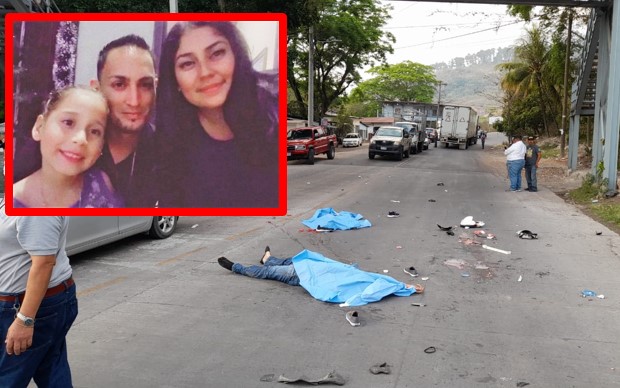 ¡Lamentable! Una pareja y su hija mueren tras impactar contra rastra en Santa Bárbara