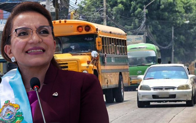 Presidenta Xiomara Castro instruye al IHTT revisar las nuevas  tarifas del transporte  interurbano