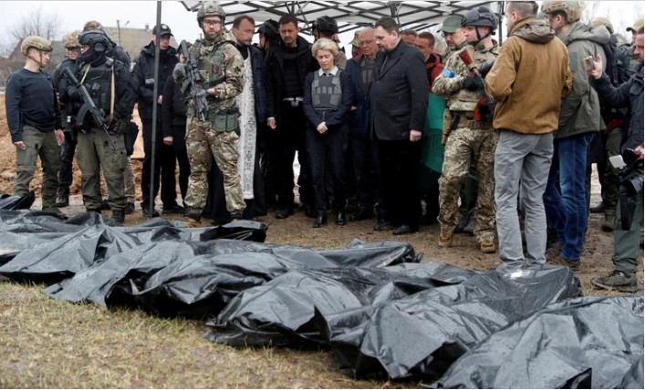 Ucrania: Descubren 132 cadáveres con signos de tortura en Makariv