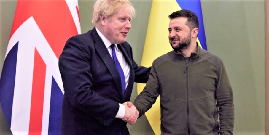 El primer ministro británico, Boris Johnson, viaja en visita sorpresa a Kiev para dialogar con el presidente de Ucrania