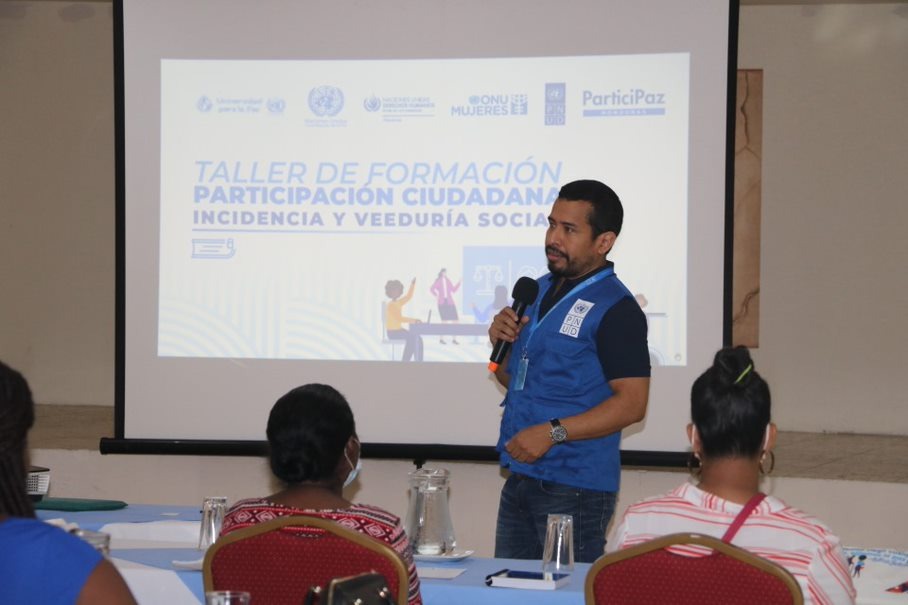 Mujeres garífunas fueron capacitadas en veeduría social, participación e incidencia política