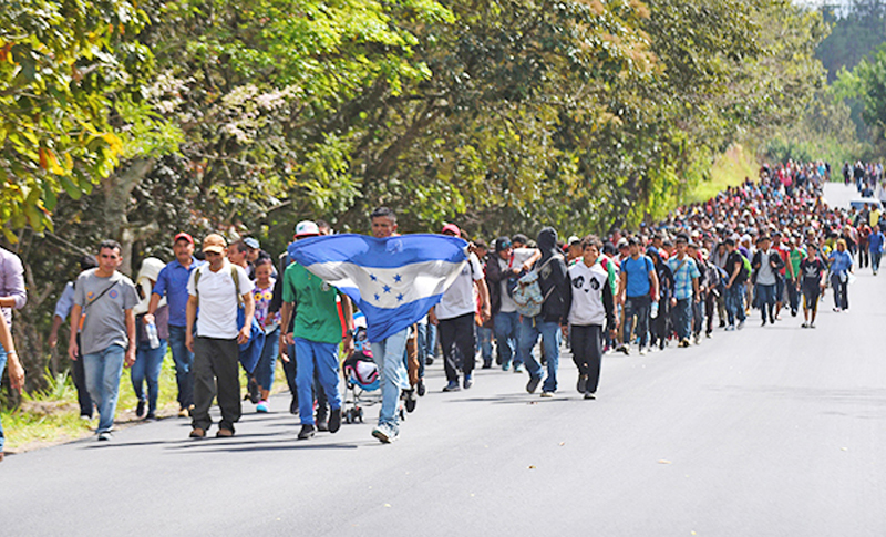 Más de 222 mil migrantes han ingresado a Honduras