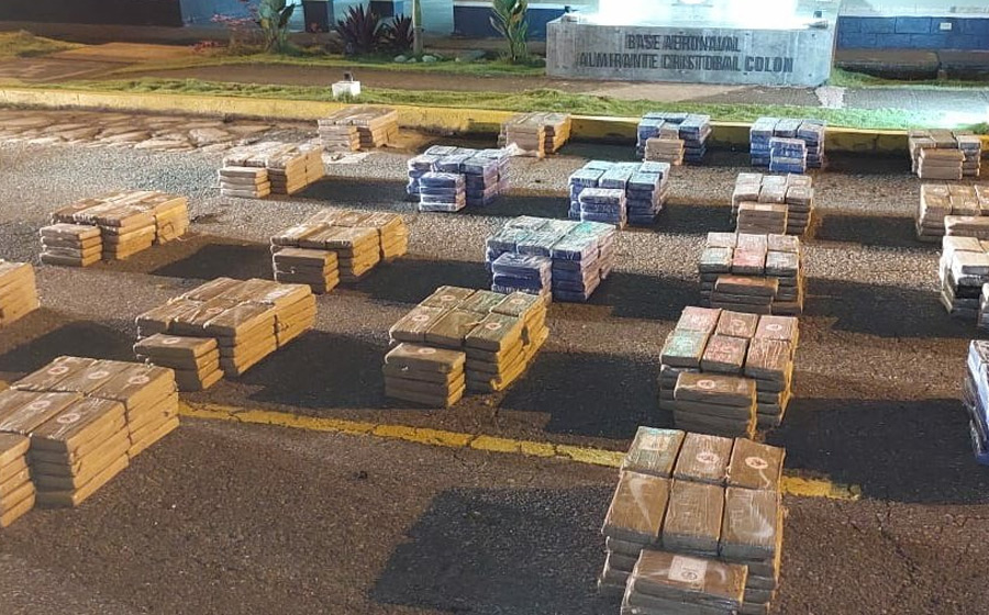 Panamá decomisa droga en contenedor que salió de Honduras con destino a Europa