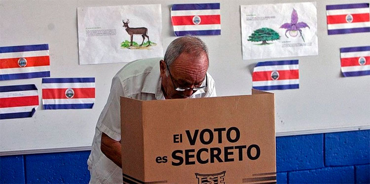 Abren los centros de votación en la segunda ronda presidencial en Costa Rica Abren los centros de votación en la segunda ronda presidencial en Costa Rica