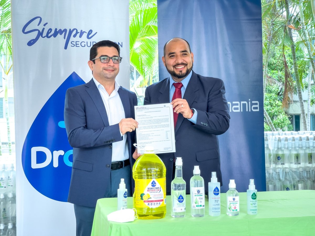 Distribuidora Istmania y Licorera Los Ángeles realizan importante donativo de productos de bioseguridad para las escuelas públicas del país