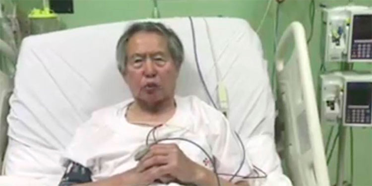 Expresidente Fujimori es internado en una clínica tras sufrir descompensación