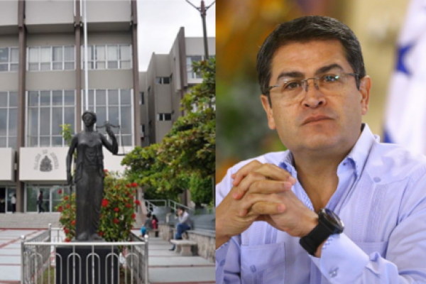 Se completan las firmas de los 15 magistrados de CSJ  para extradición de Juan Orlando Hernandez