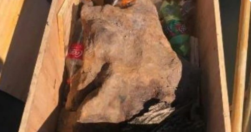Incautaron un meteorito de 400 kilos cuando intentaban ingresarlo a Uruguay desde Argentina