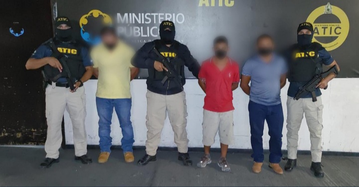 Tres detenidos y 63 libras de marihuana incautadas en acciones de la ATIC en Taulabé
