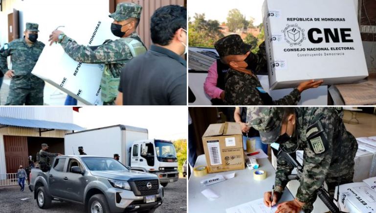 Trasladan maletas electorales a Duyure Choluteca y San Luis en El Paraíso Trasladan maletas electorales a Duyure Choluteca y San Luis en El Paraíso