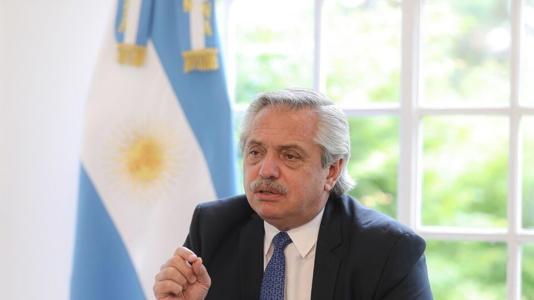 El presidente argentino Alberto Fernández confirmó que competirá por la reelección El presidente argentino Alberto Fernández confirmó que competirá por la reelección