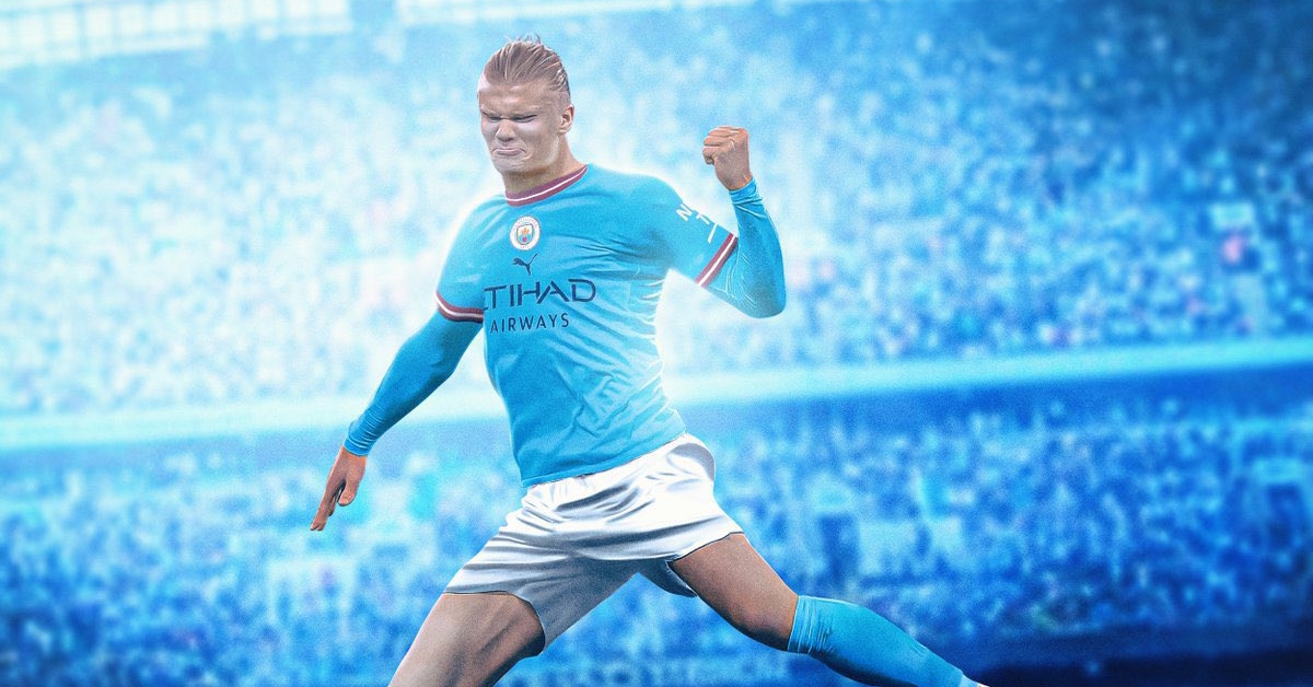 Erling Haaland es oficialmente nuevo jugador del Manchester City