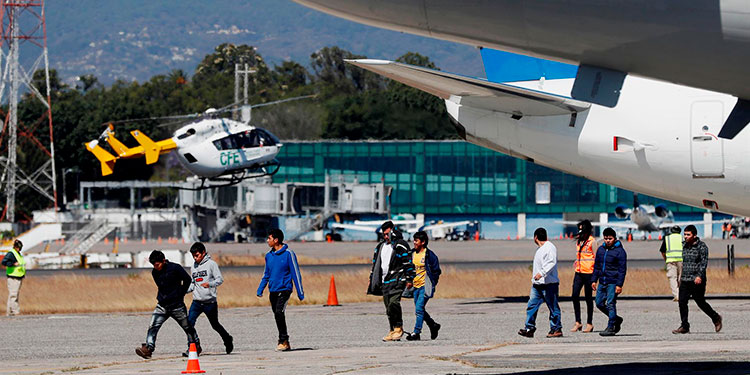 Más de 600 hondureños deportados durante 2023