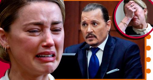 Amber Heard se desploma al acusar a Johnny Depp de violarla con una botella