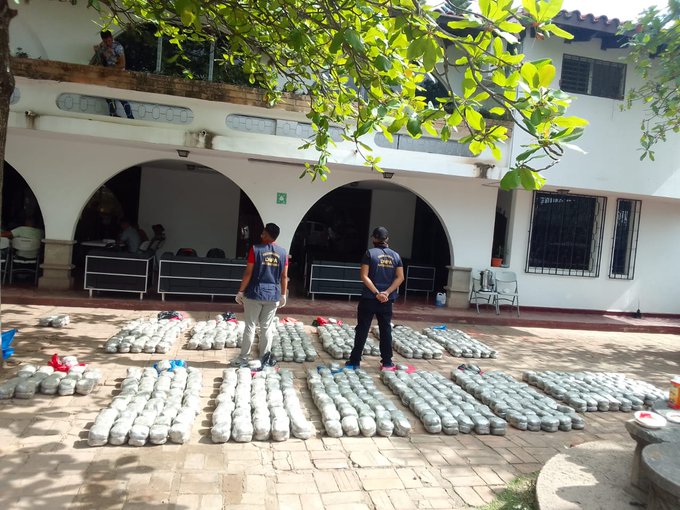 Un total de 1,276 libras de supuesta marihuana contabiliza la DNPA en El Paraíso Un total de 1,276 libras de supuesta marihuana contabiliza la DNPA en El Paraíso