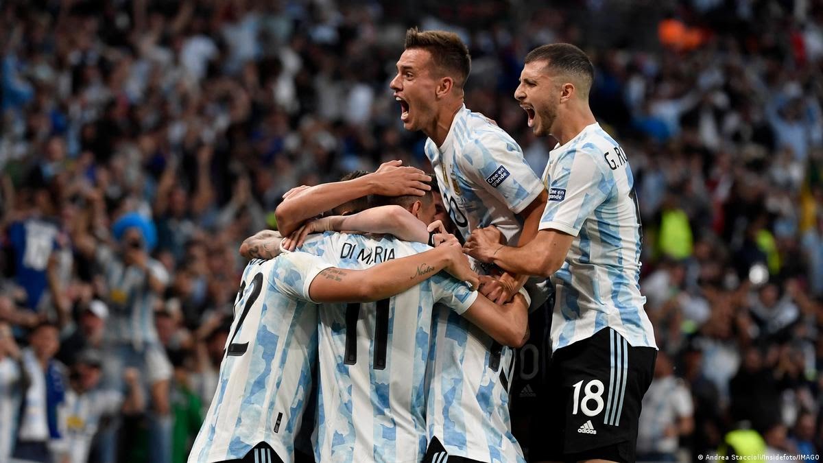 Argentina vence a Italia 3-0 en la Finalissima