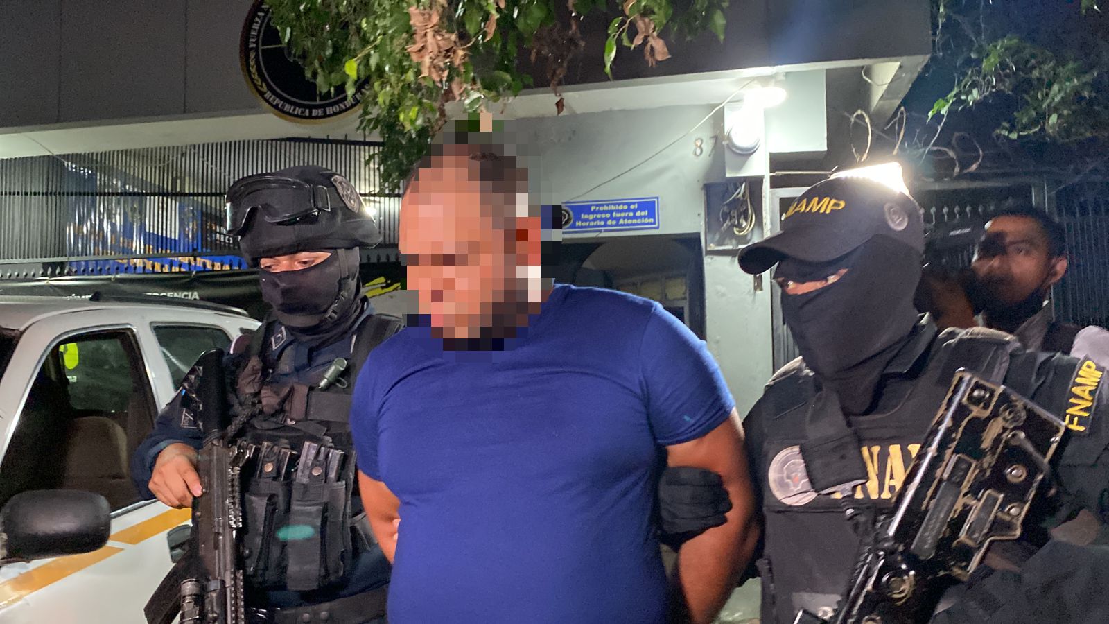 FNAMP captura a taxista por cobro de extorsión Olanchito, Yoro FNAMP captura a taxista por cobro de extorsión Olanchito, Yoro