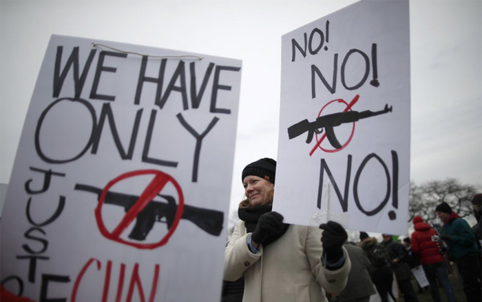 Marchas en cientos de ciudades de EEUU piden un mayor control de armas Marchas en cientos de ciudades de EEUU piden un mayor control de armas