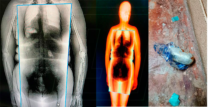 Detienen a mujer por intentar introducir droga en sus partes intimas a la cárcel de Tamara