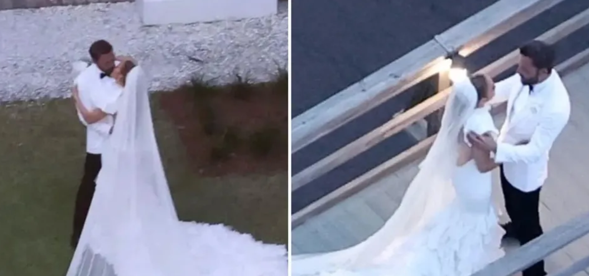 Estos son los tres looks de novia con los que Jennifer Lopez ha dado el segundo ‘Sí, quiero’ a Ben Affleck