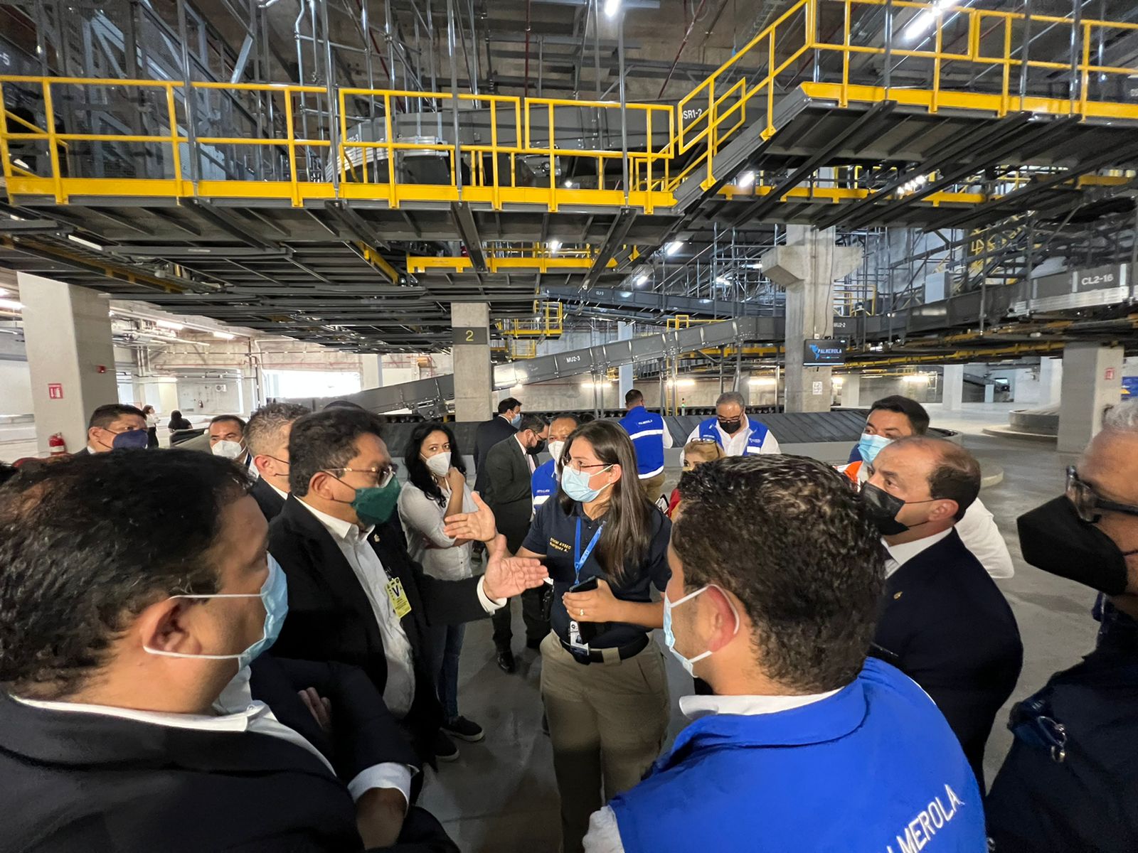 Diputados expresan estar impresionados con la tecnología, infraestructura y operación de Palmerola