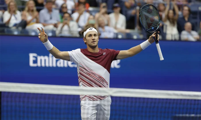 Gasper Ruud se clasifica a la final del Abierto de EEUU