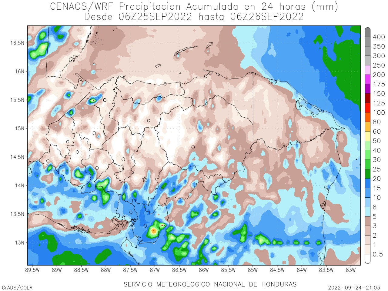 Ciclón tropical IAN estará transportando humedad del Mar Caribe
