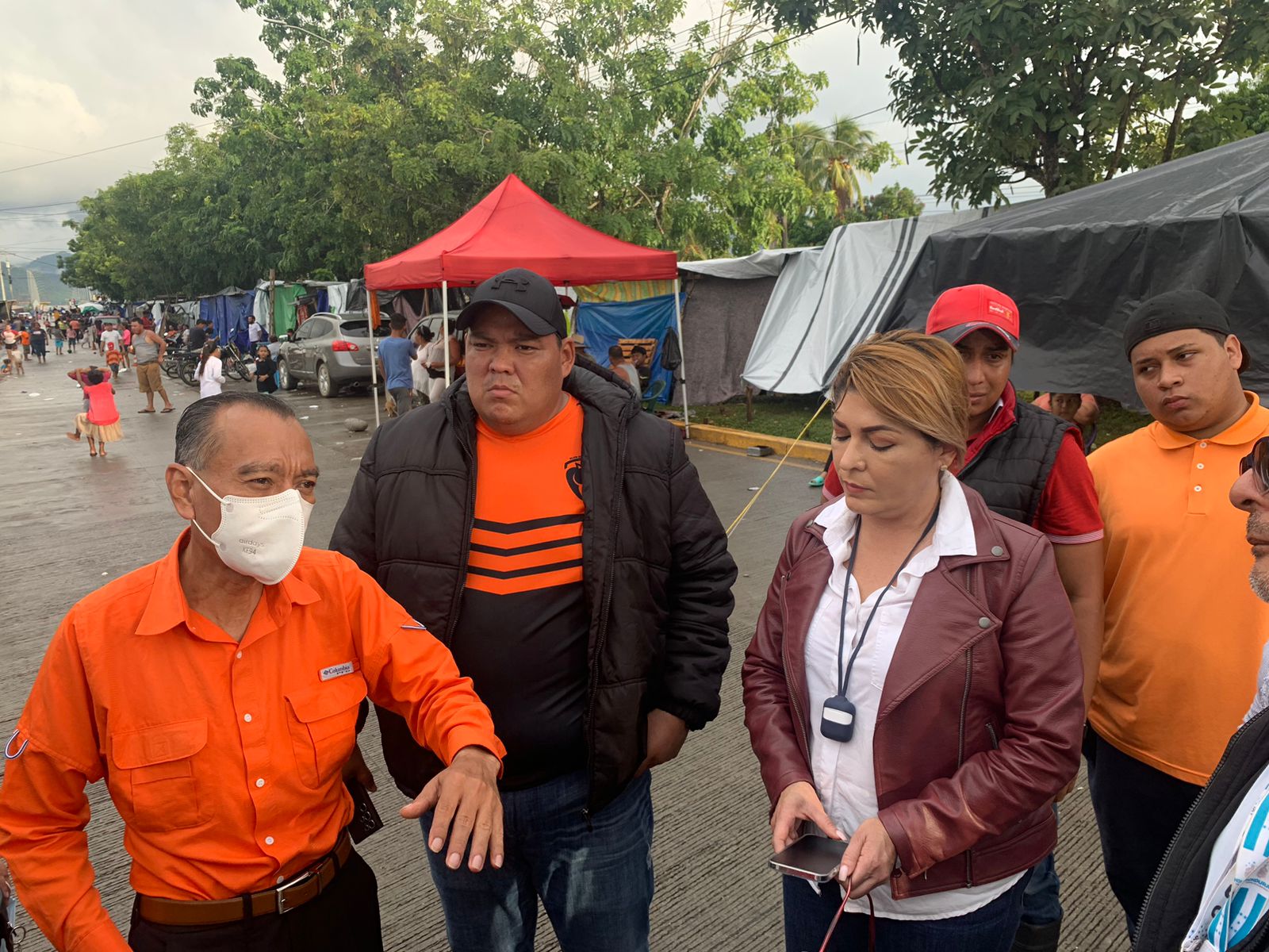 Comisión de Contingencia del CN en acción en zonas afectadas