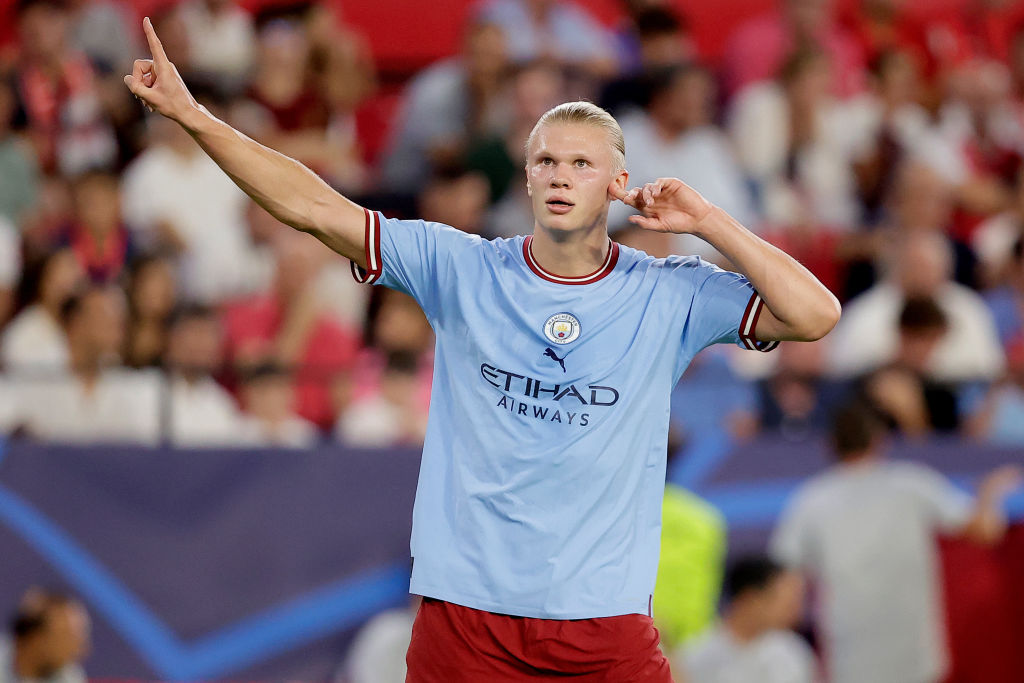 Erling Haaland lidera goleada de City al Sevilla en Champions League Erling Haaland lidera goleada de City al Sevilla en Champions League