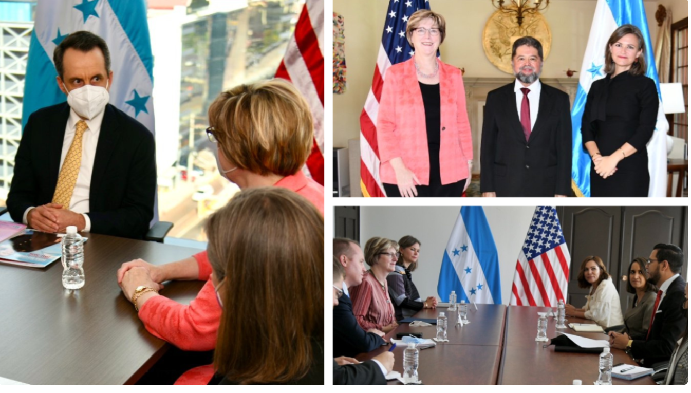 Representantes de EE. UU. sostienen fructíferas reuniones con ministros hondureños